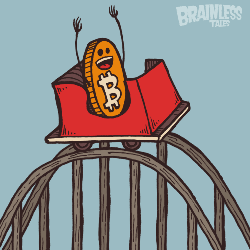 Bitcoin Roller Coaster Guy