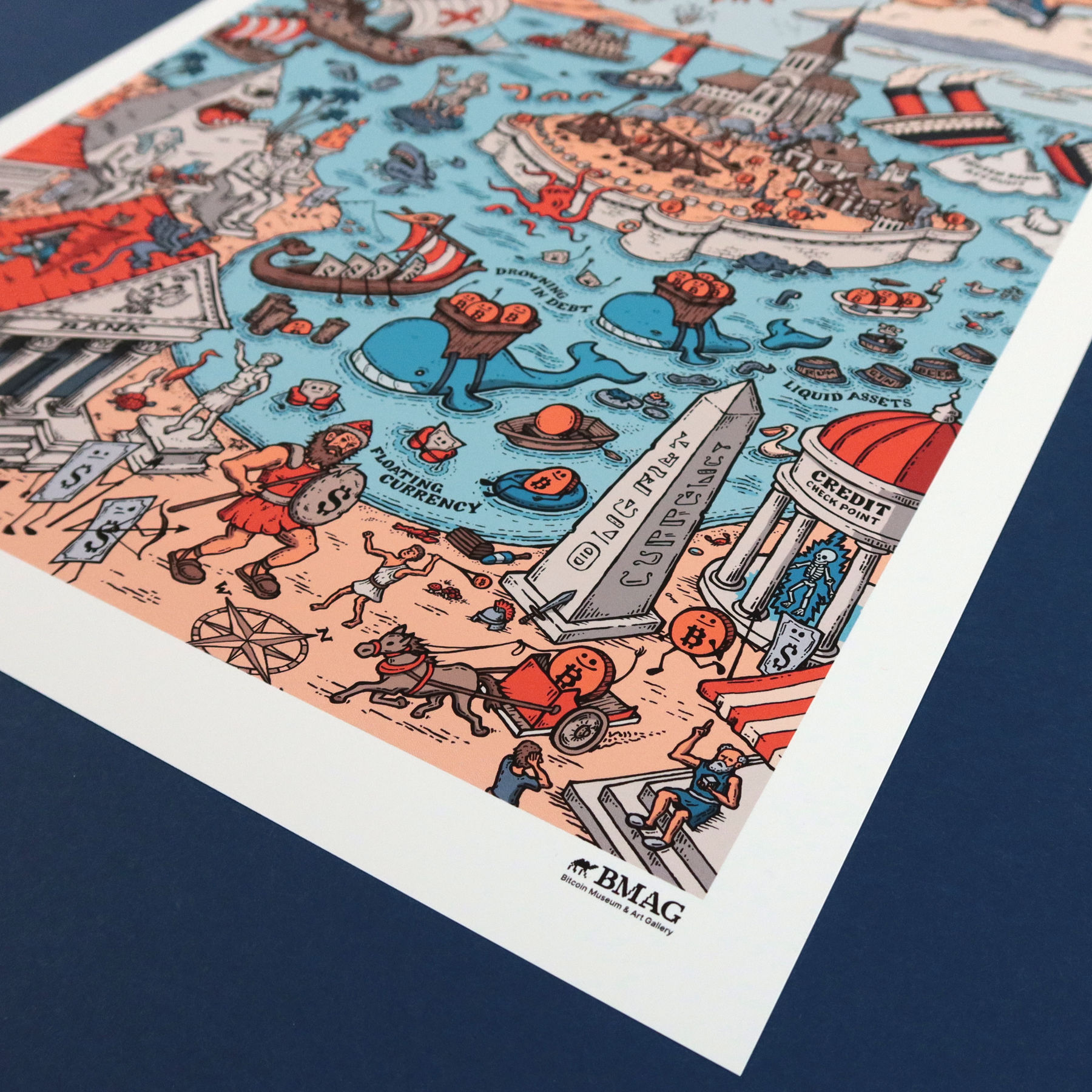 Battle of Current Sea print