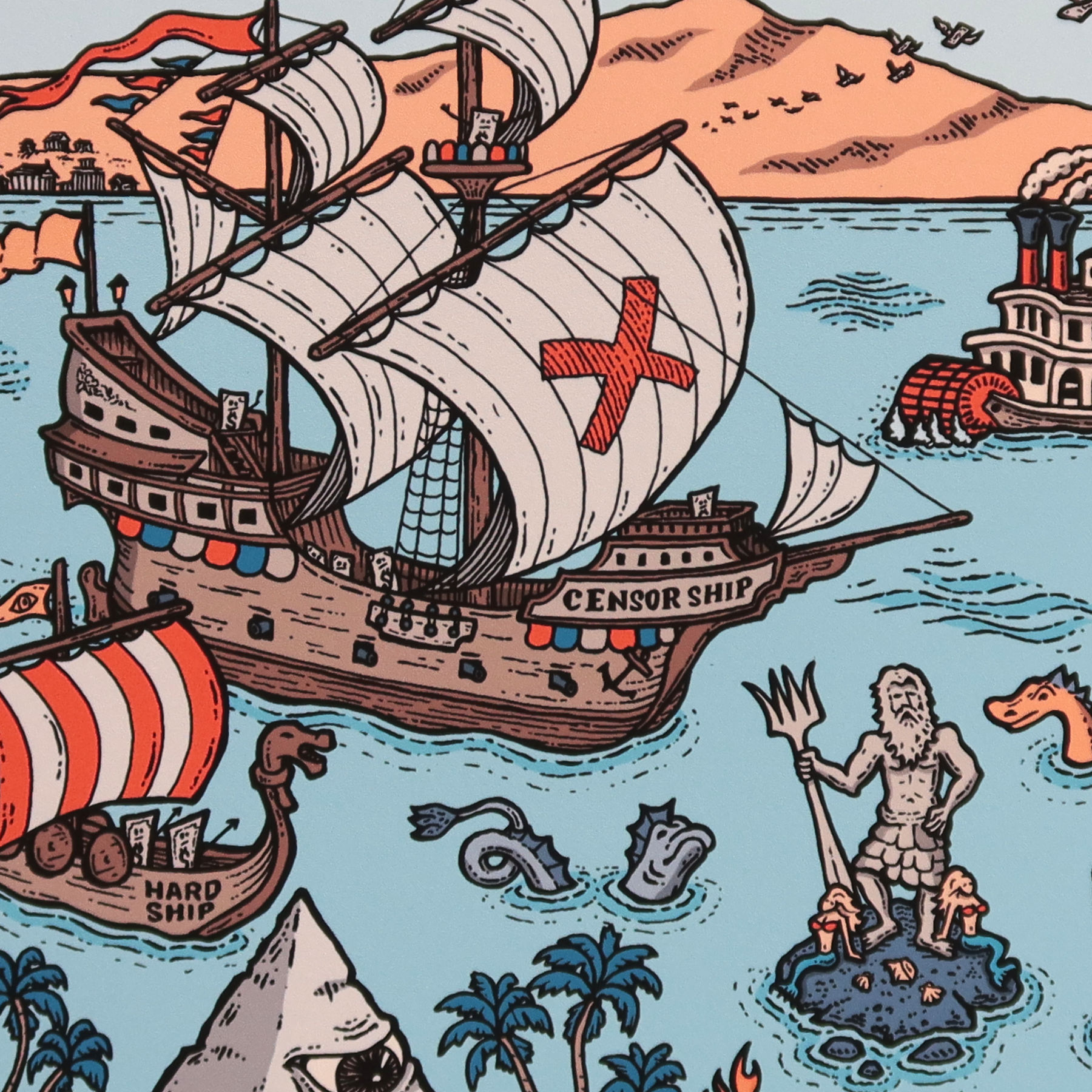 Current Sea close up