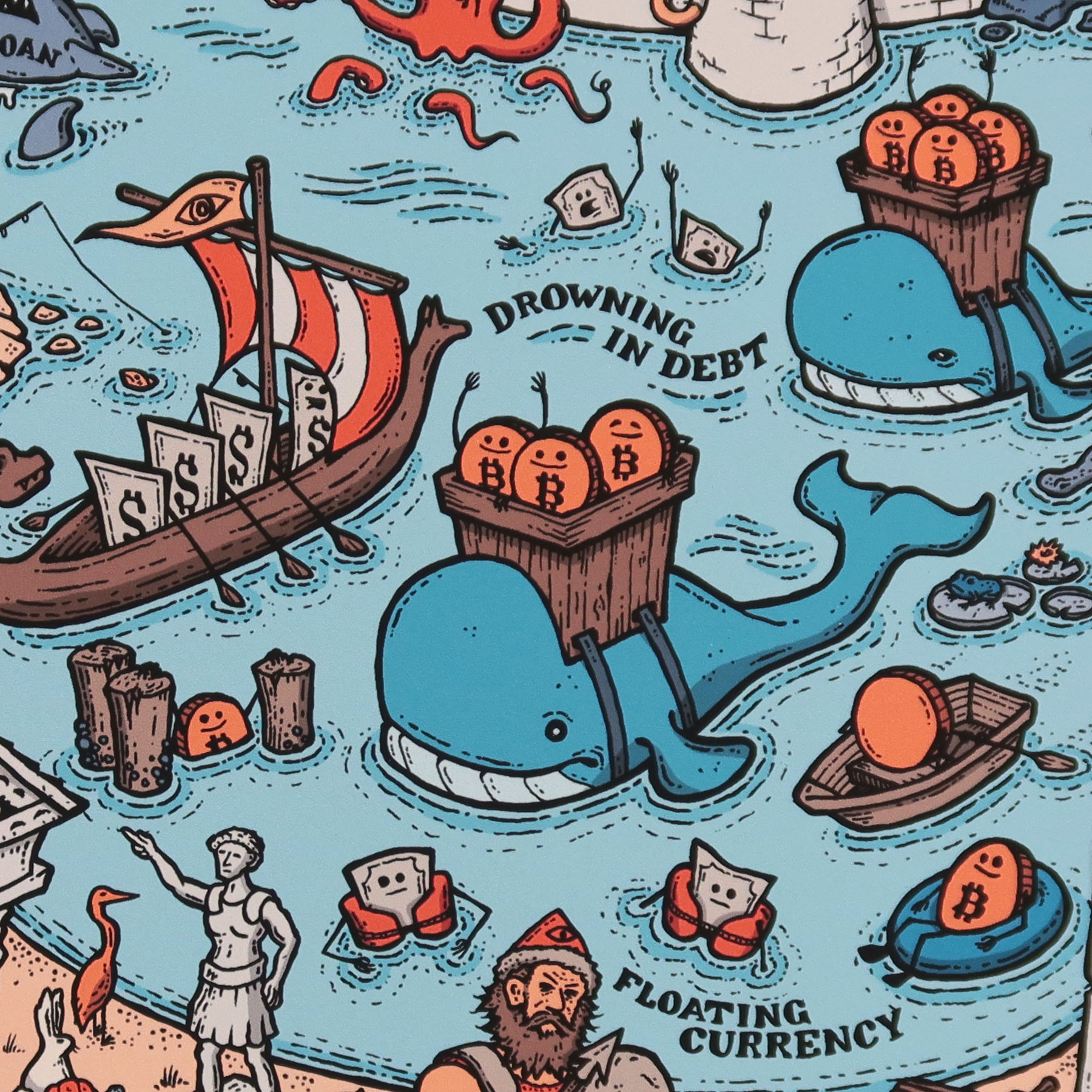 Current Sea close up