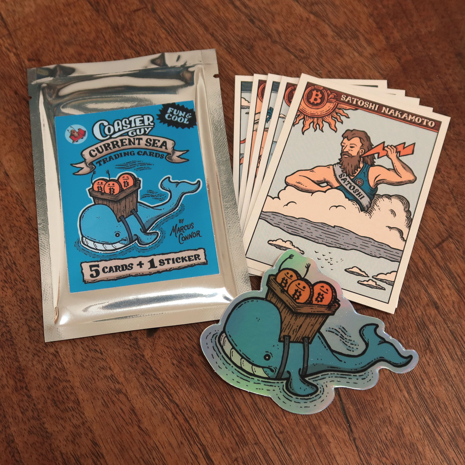 Current Sea trading cards