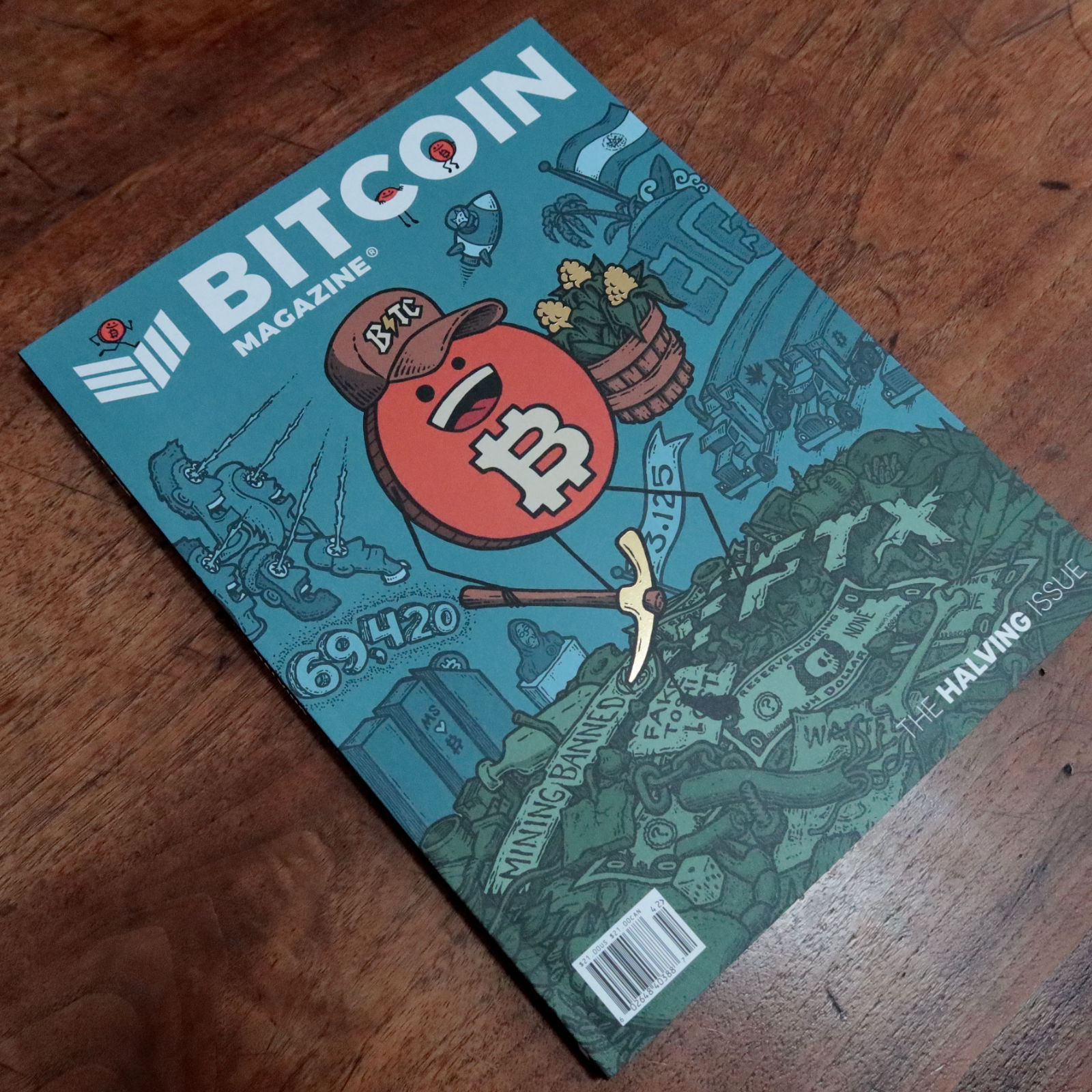 BItcoin Magazine cover