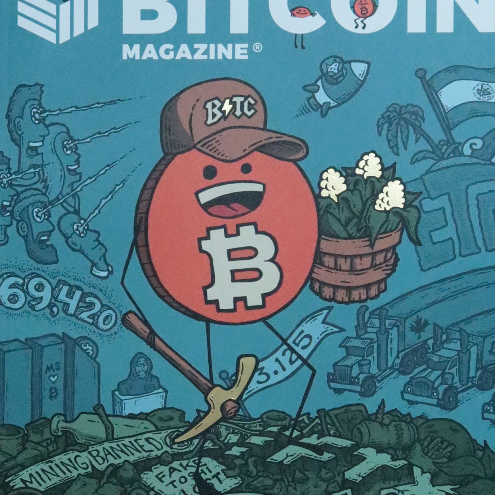 BItcoin Magazine cover