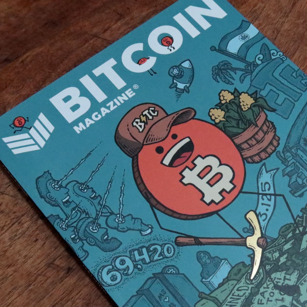 Featured Bitcoin magazine cover