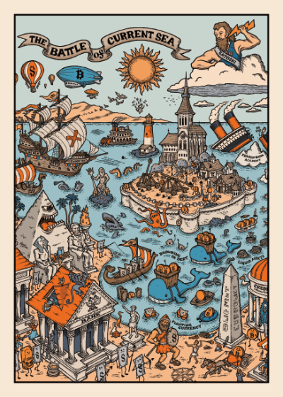 the battle of current sea card