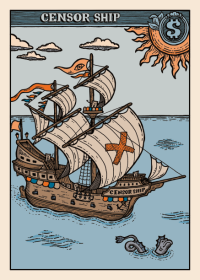 censor ship card