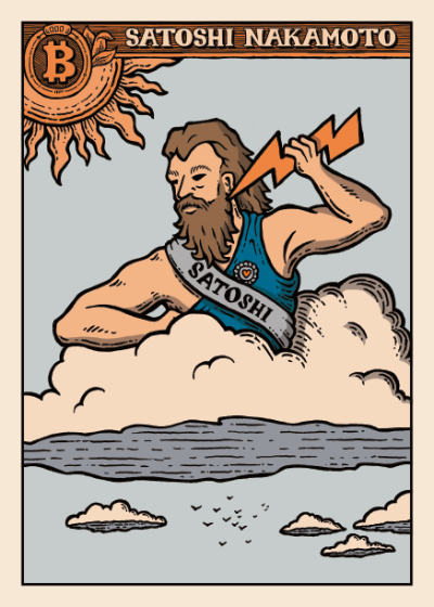 satoshi nakamoto card