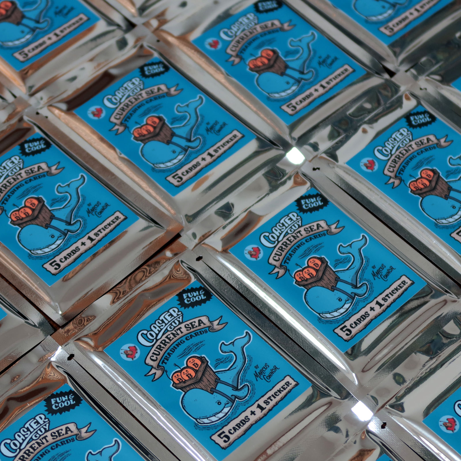 Current Sea trading card packs